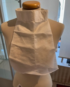 Jabot organza création