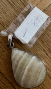 Pendentif Aragonite