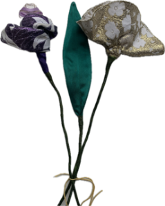 Petit Bouquet de fleurs 3 pces