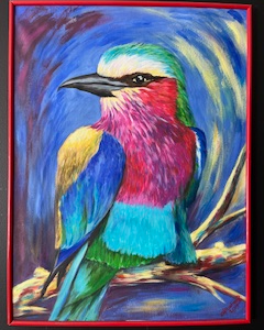 Tableau peint par une artiste