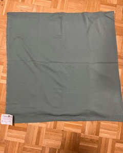 Tissu jersey en coton vert 1.50